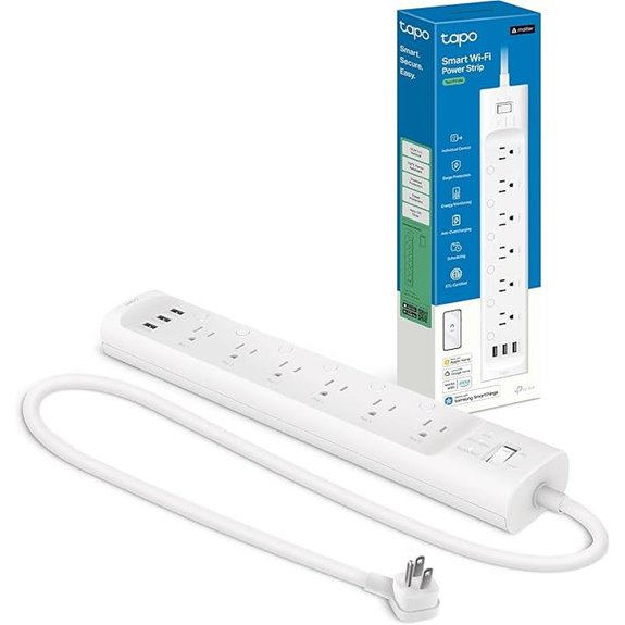 Tapo Wi-Fi Power Strip with 6 Outlets & USB Ports