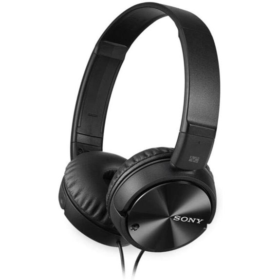 Sony MDRZX110NC Noise Canceling On Ear Headphones Black