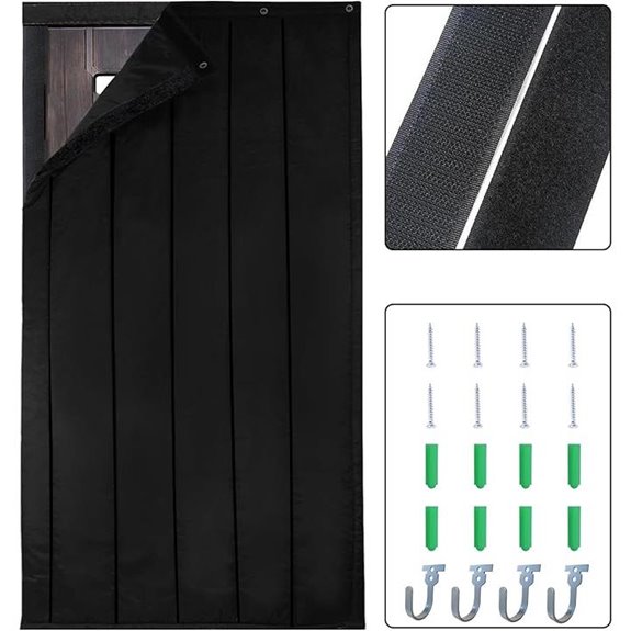 TroyStudio Soundproofing Blanket for Doors and Windows
