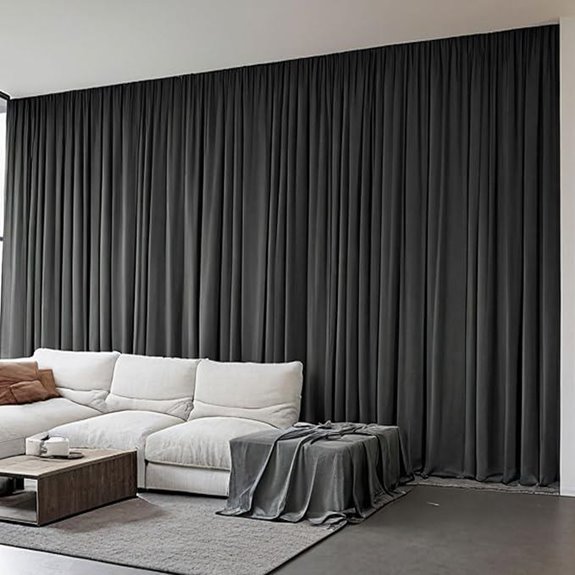 Home Theater Soundproof Room Divider Curtain