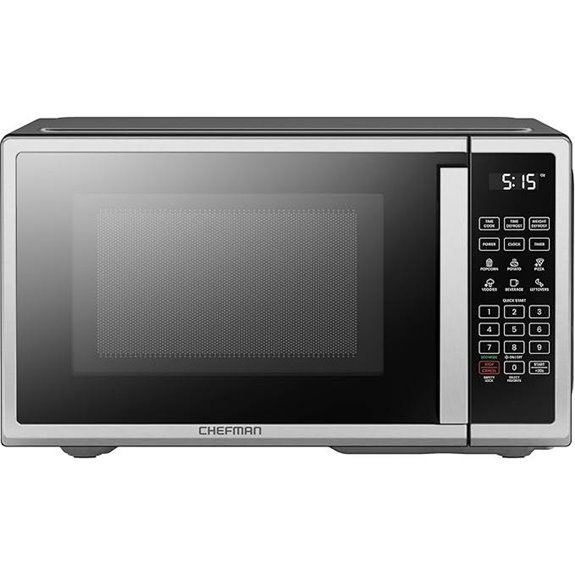 Chefman 0.9 Cu. Ft. Digital Stainless Steel Microwave