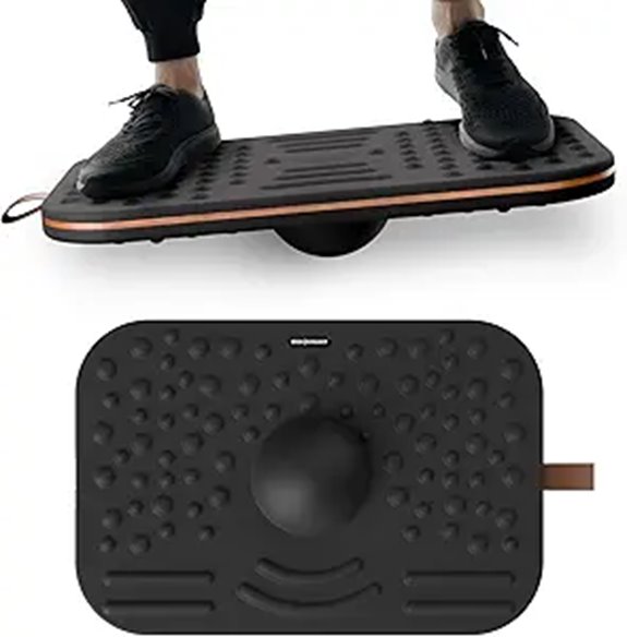 Balance Board for Standing Desk and Anti-Fatigue Mat