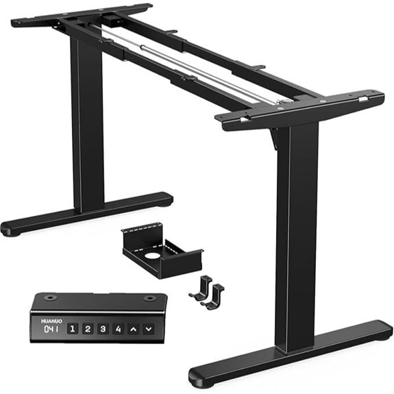 HUANUO Standing Desk Frame with 220lbs Motor