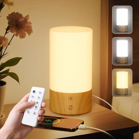 Light Therapy Lamp with Remote 10000 Lux Sunlight