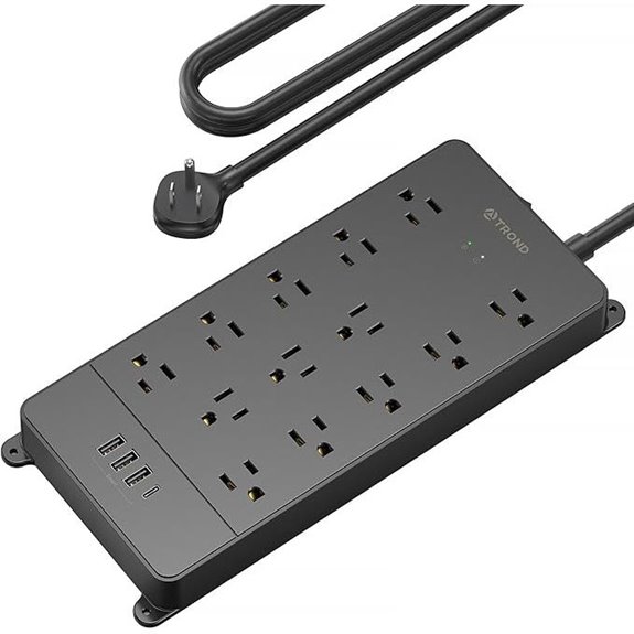 TROND Surge Protector Power Strip with USB-C