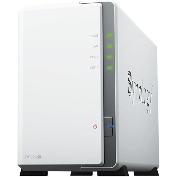Synology DS223j 2-Bay NAS with 6TB WD Red Plus