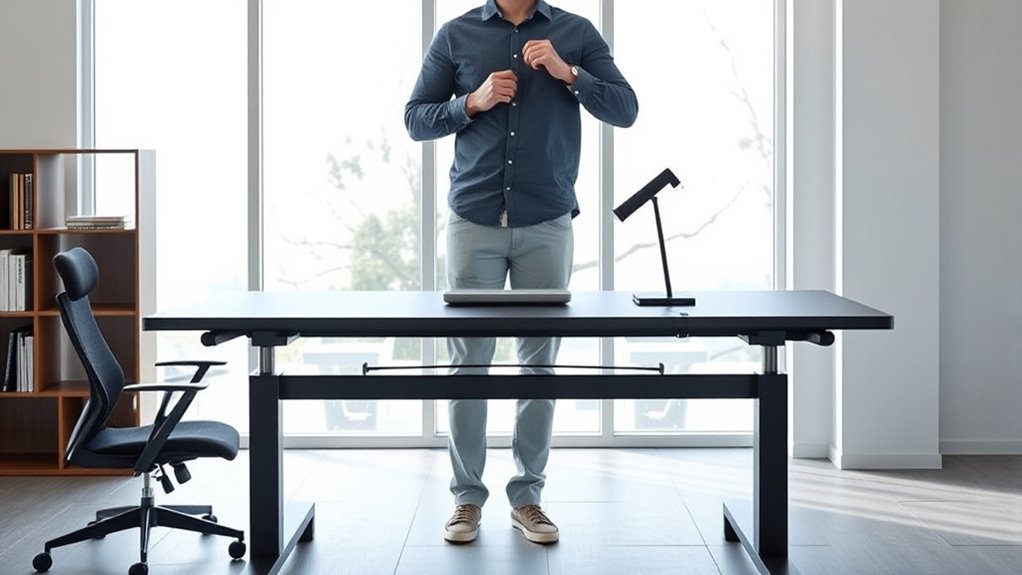 tall height adjustable features