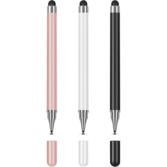 3-Pack Universal Touchscreen Stylus Pens