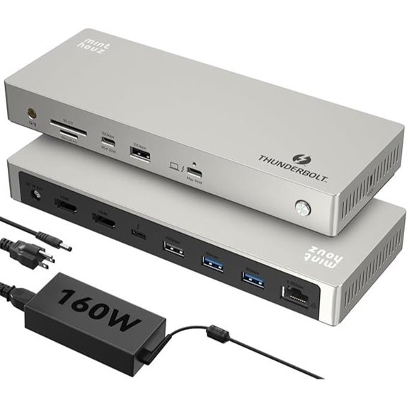 Minthouz Thunderbolt 4 Dock with 8K Display Support