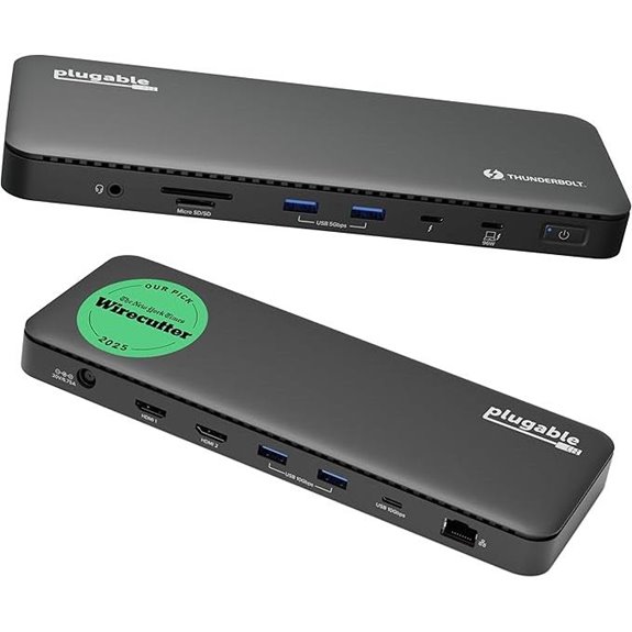 thunderbolt 4 dock with charging