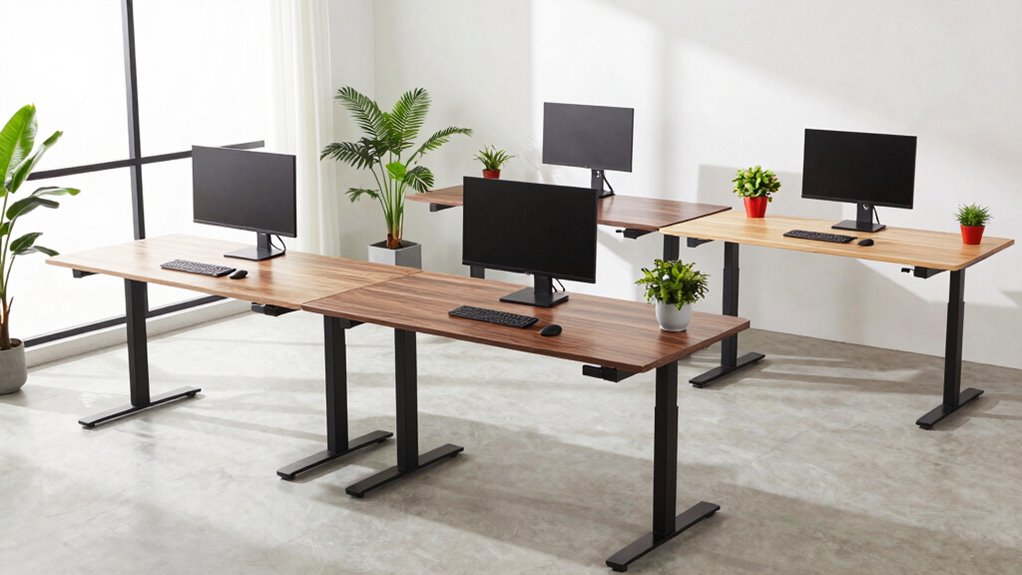 top 15 long height desks