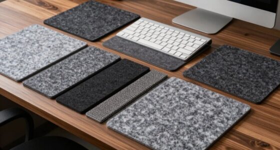 top acoustic keyboard mats