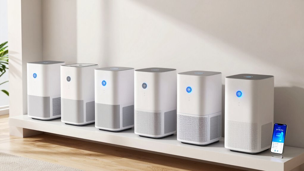 top app controlled air purifiers