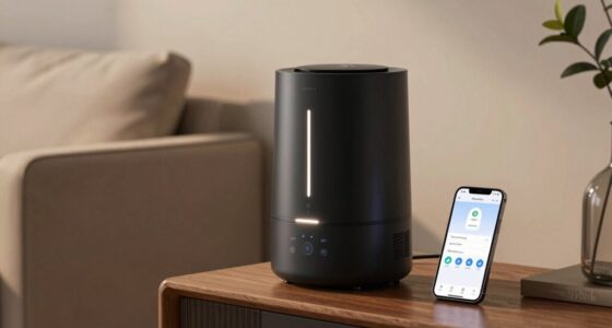 top app controlled humidifiers