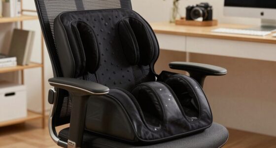 top back massager chair pads