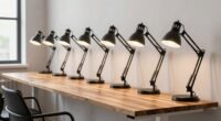 top clamp desk lamps