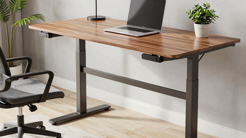 top crossbar standing desks