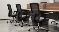 top flip arm office chairs