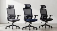 top headrest free office chairs