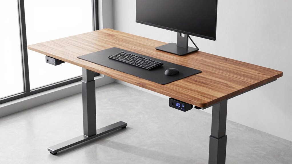 top heavy equipment standing desks