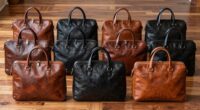top leather slim laptop bags