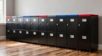 top lockable rolling storage