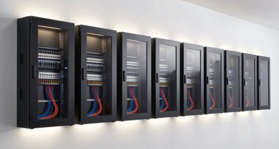 top mini rack cabinets