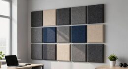 top noise reduction panels