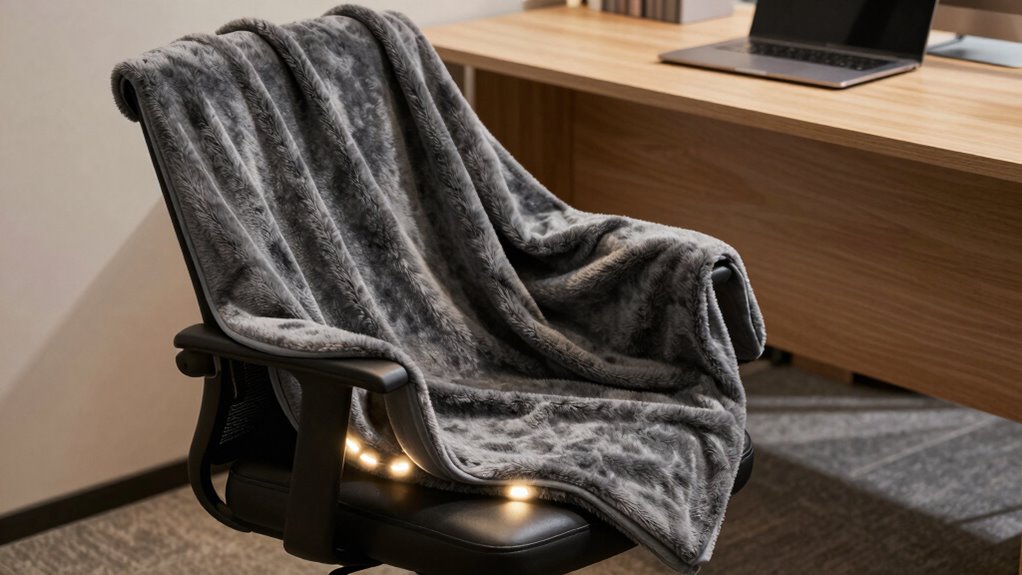 top office heated blanket options