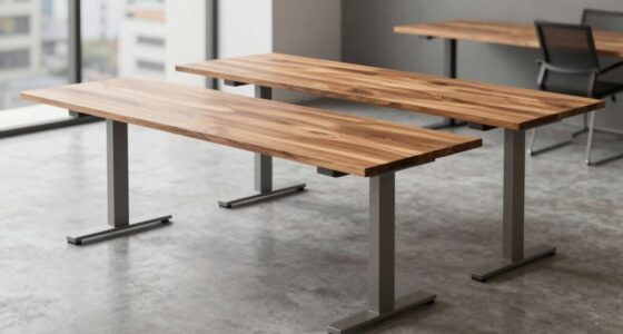 top solid wood standing desks