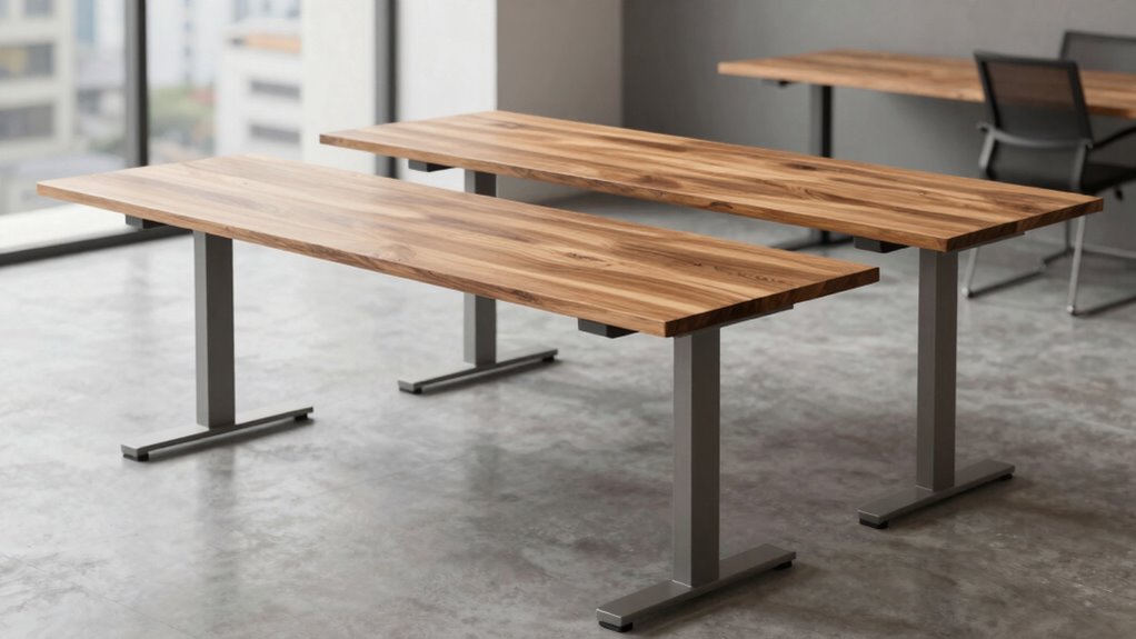 top solid wood standing desks