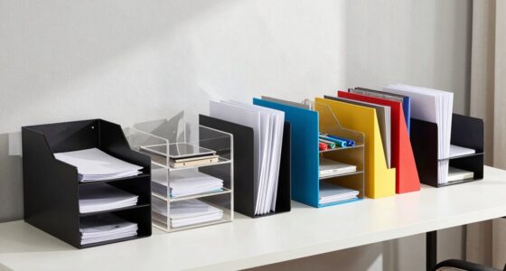 top standing desk organizers