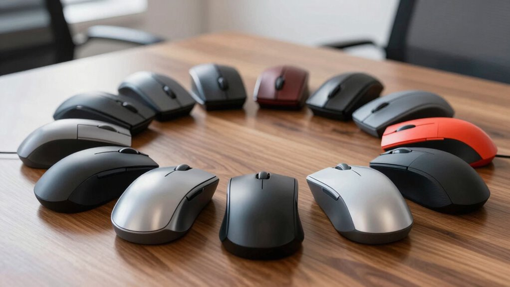 top thumb trackball mice