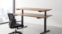 top wobble free standing desks