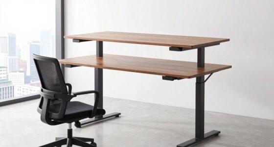 top wobble free standing desks