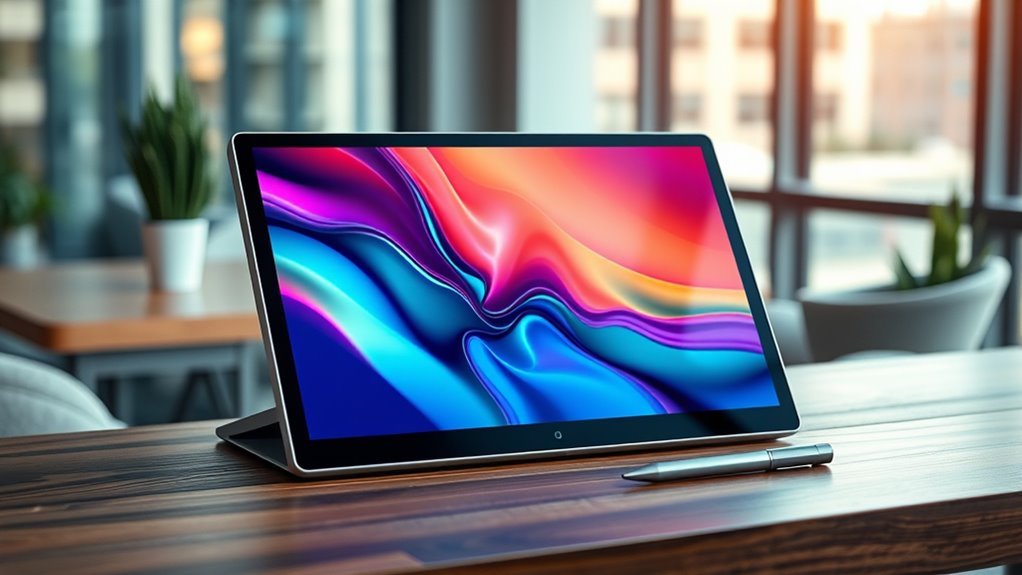 touchscreen portability connectivity sensitivity