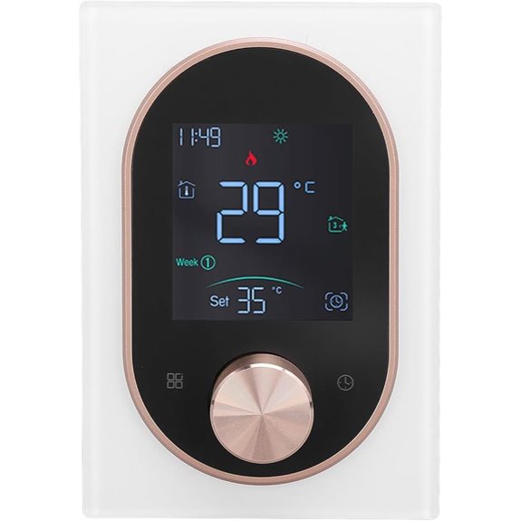 Smart Color Thermostat with Touchscreen and App Control