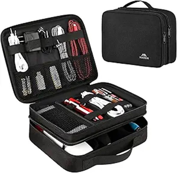 Matein Travel Electronics Organizer and Cable Bag