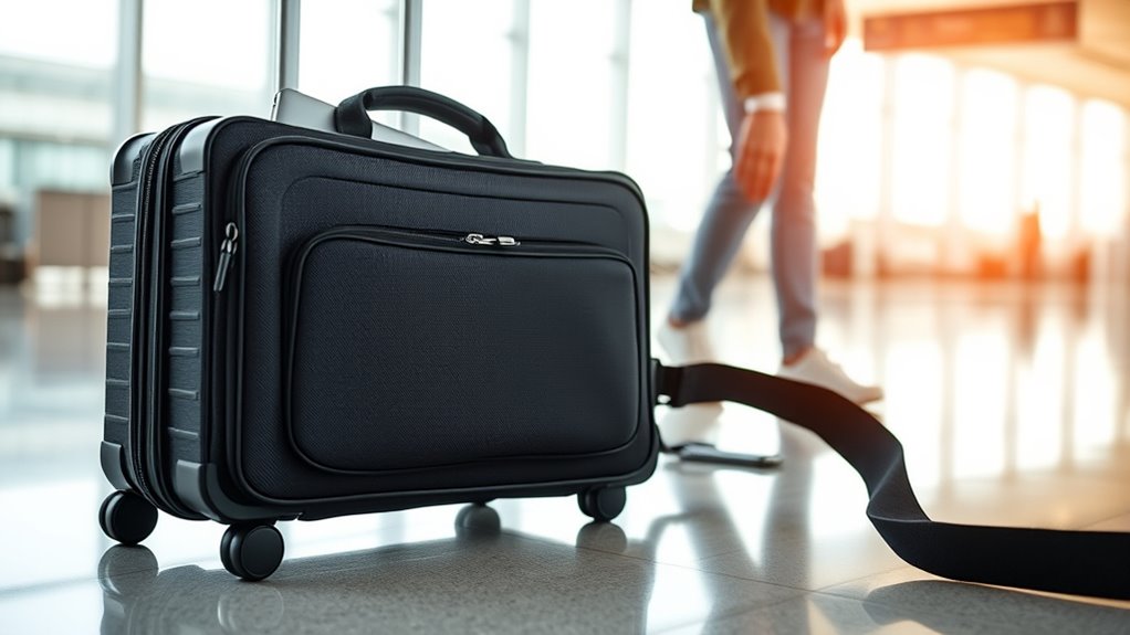 travel ready rolling laptop bag