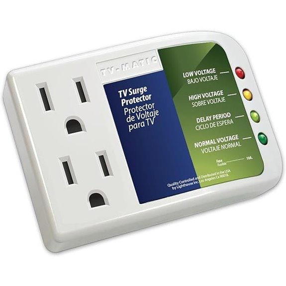 Electronic Surge Protector for TV and Entertainment Center