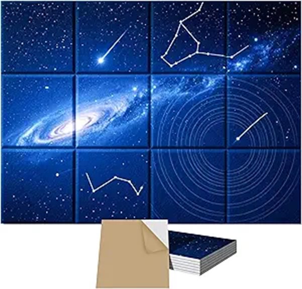 12 Pack Acoustic Wall Panels for Home & Studio