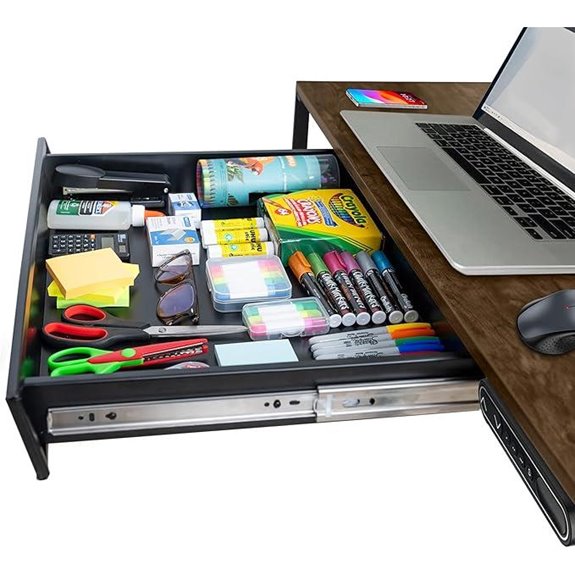 Under Desk Drawer Slide-Out (23.6 Inch)