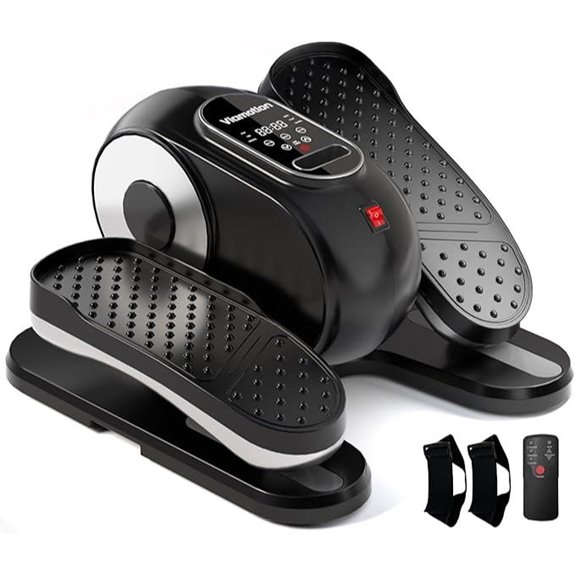 Under Desk Elliptical Machine with Remote Control