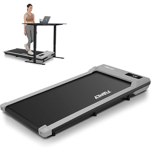 Under Desk Walking Pad with Remote and LED Display