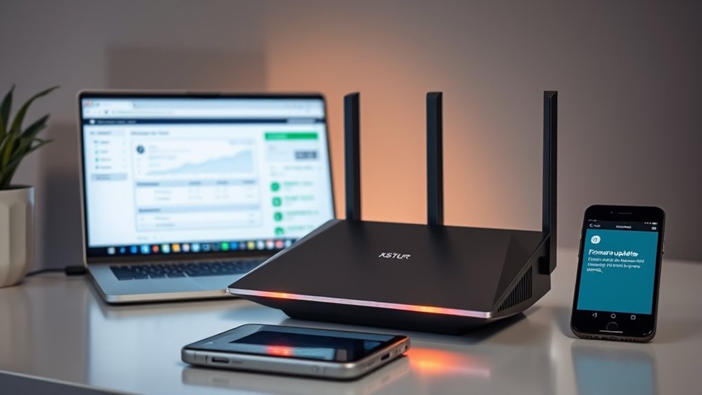 update firmware and security software