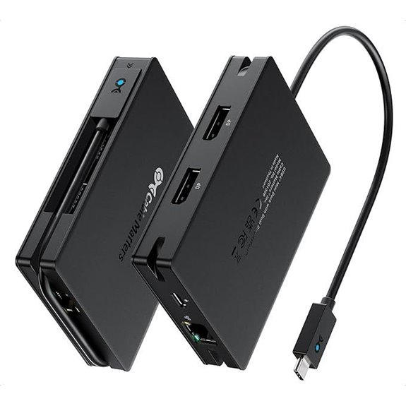 Cable Matters 8-in-1 USB4 Hub with Dual 4K Displays