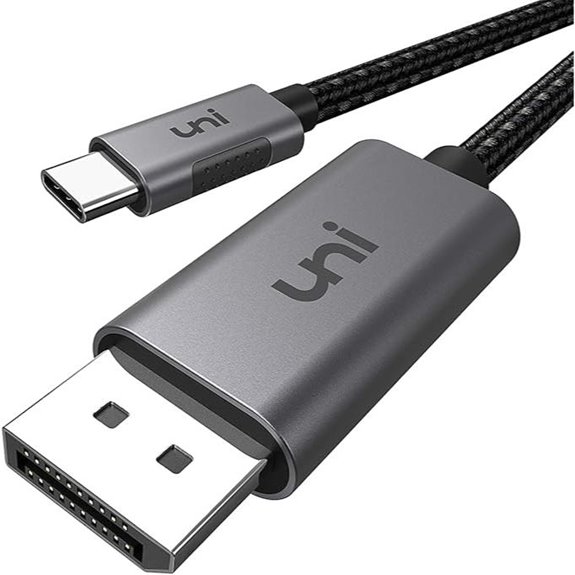 uni USB-C to DisplayPort Cable for 4K/2K Monitors