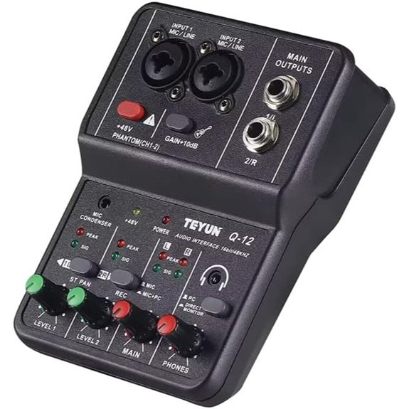 USB Audio Interface for Recording Studio