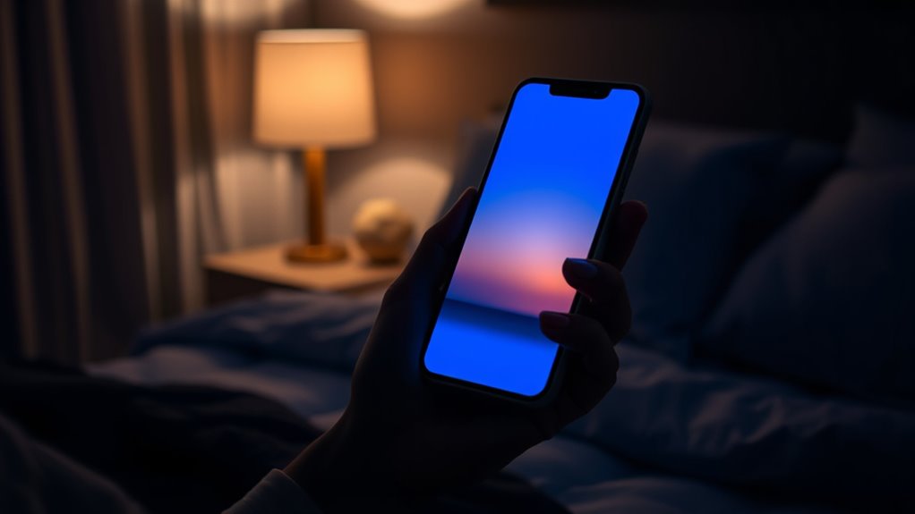 use blue light filters