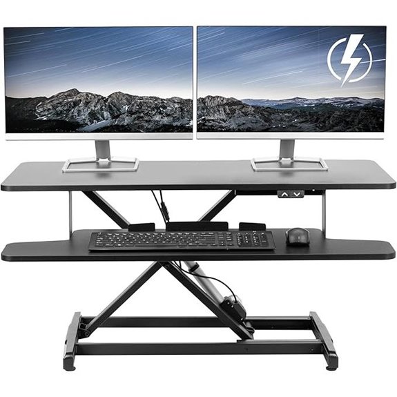 VIVO 36 Electric Sit-Stand Desk Converter